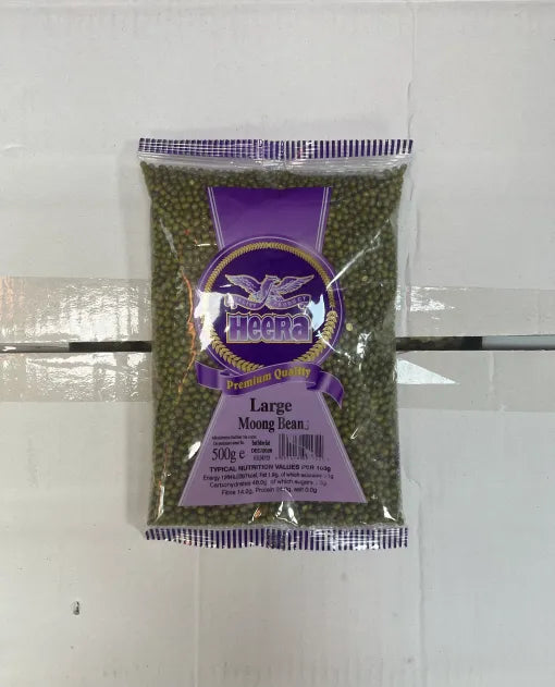 HEERA  LARGE MOONG BEANS 500G [BEREN]