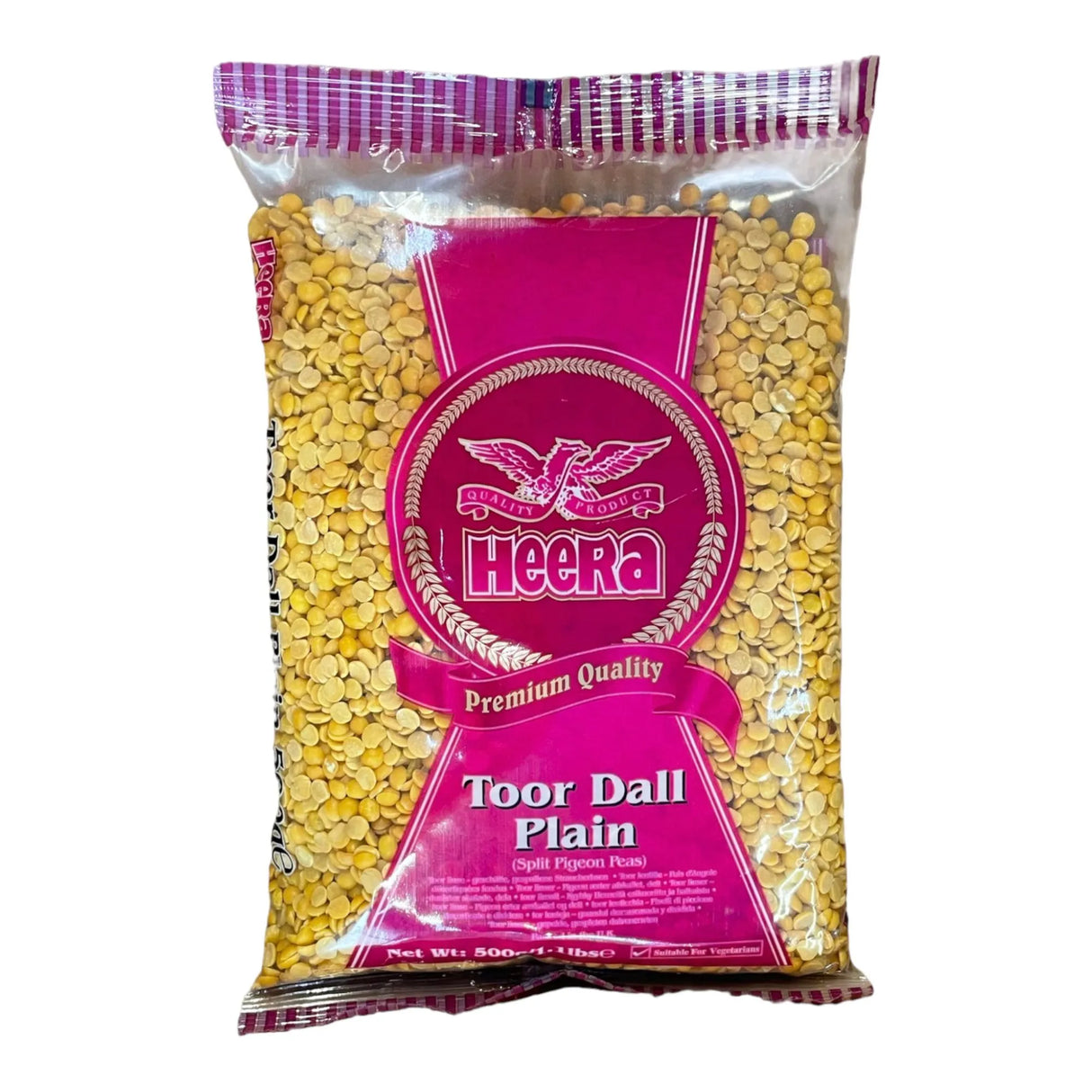 HEERA TOOR DAL PLAIN 500G